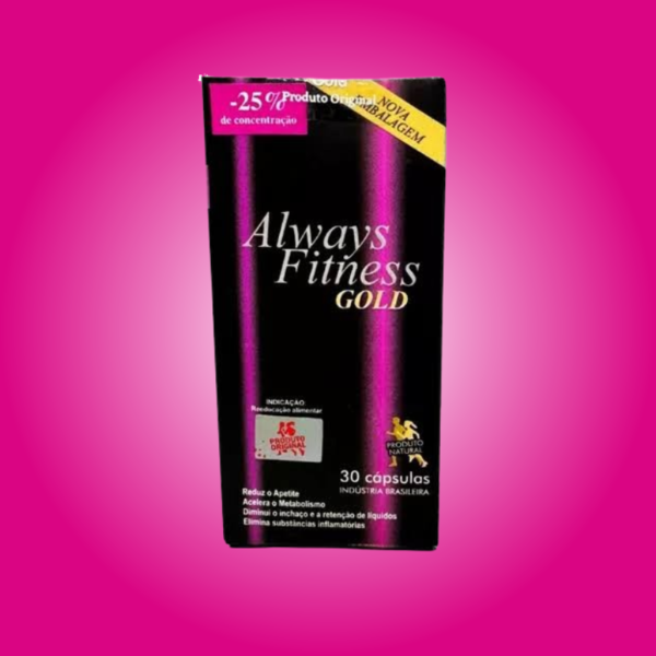 Suplemento fitoterápico Always fitness Gold nivel 1 ( roza) 02