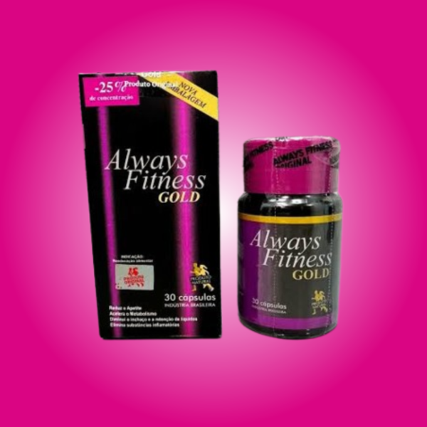 Suplemento fitoterápico Always fitness Gold nivel 1 ( roza)
