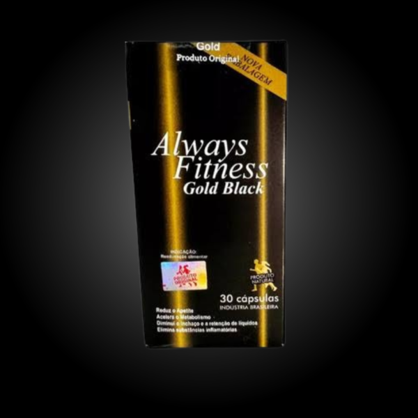 Suplemento Fitoterápicos Always Fitnees Gold Black - Image 2
